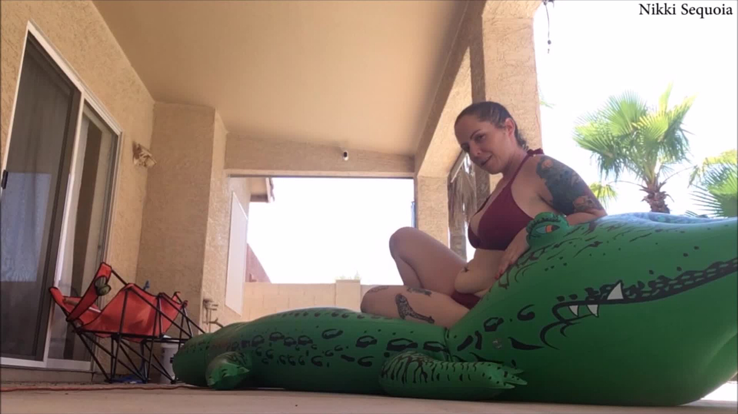 Giant Inflatable Gator