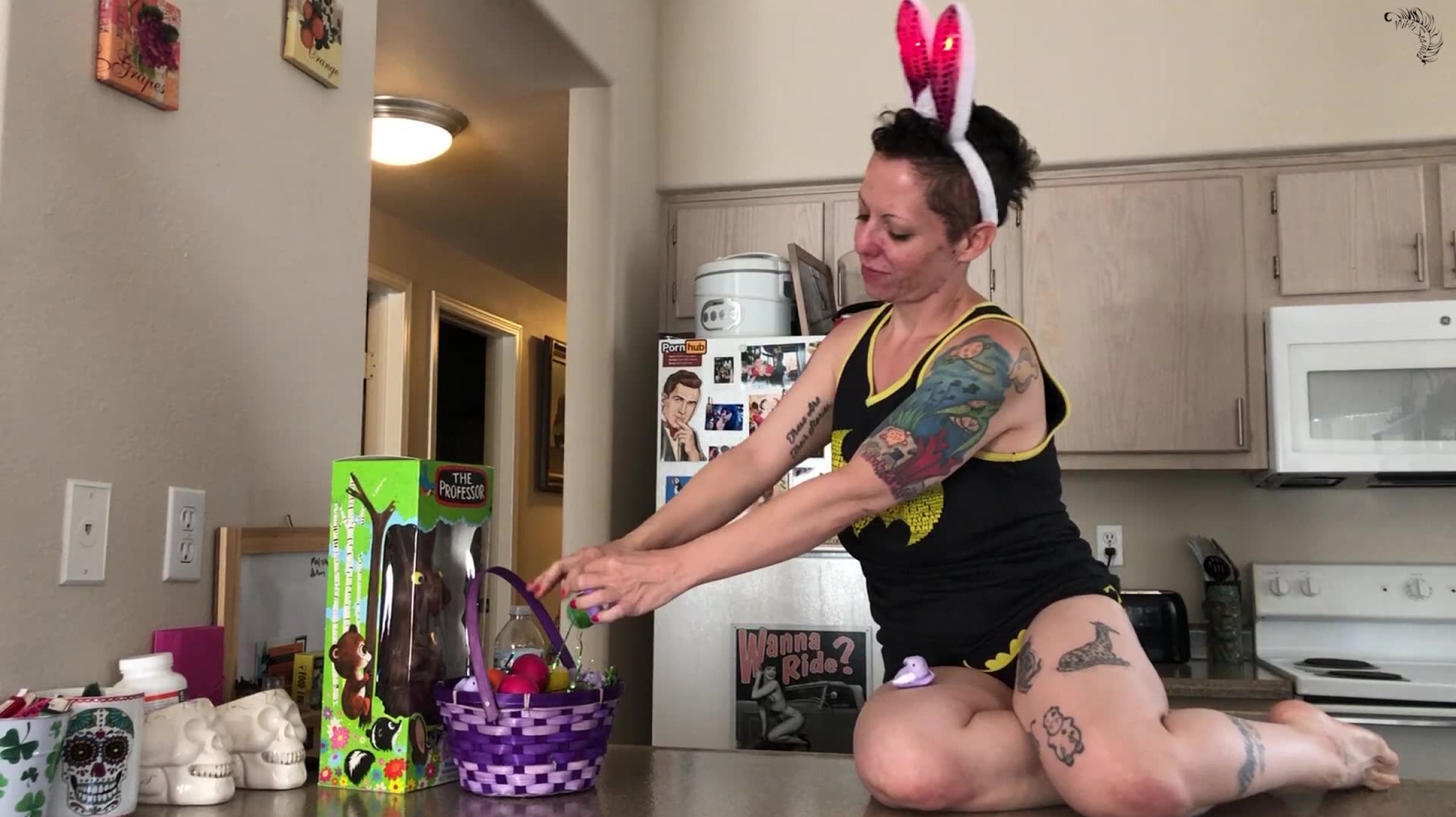 Crazy Girlfriend Easter Ride Smash Piss